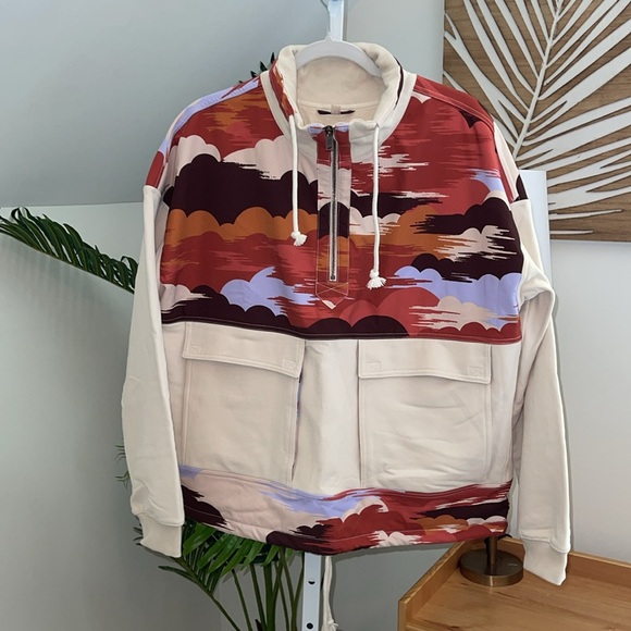 Free People Jackets & Blazers - FREE PEOPLE MOVEMENT‎ Daybreak Sweat in chai combo Small